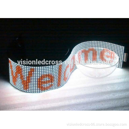 LED Scrolling Message Tag